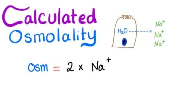 Why is Sodium (Na+) times two in Osmolar gap?